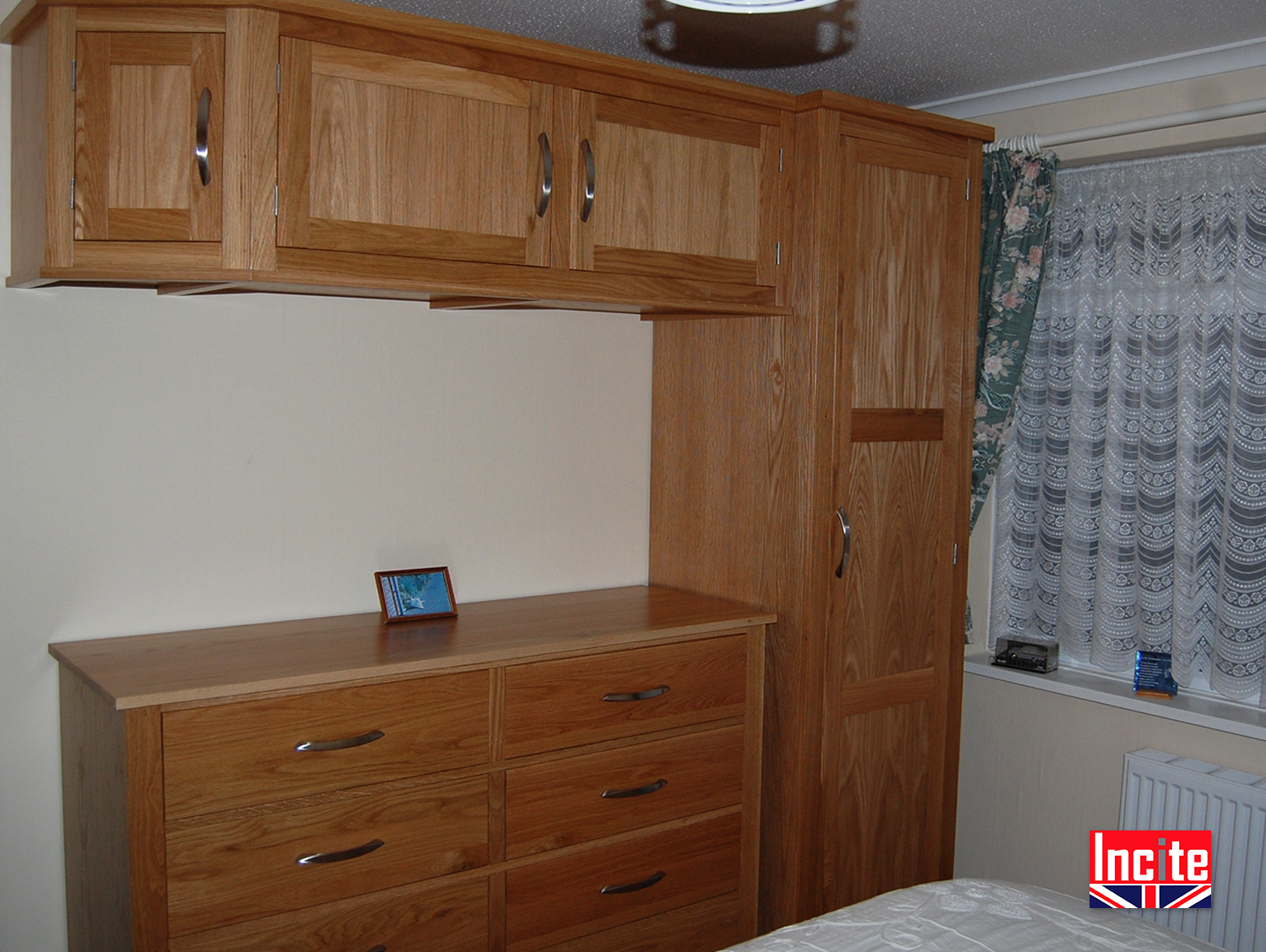 Custom Handmade Oak Wardrobe Combination by Incite, Derby